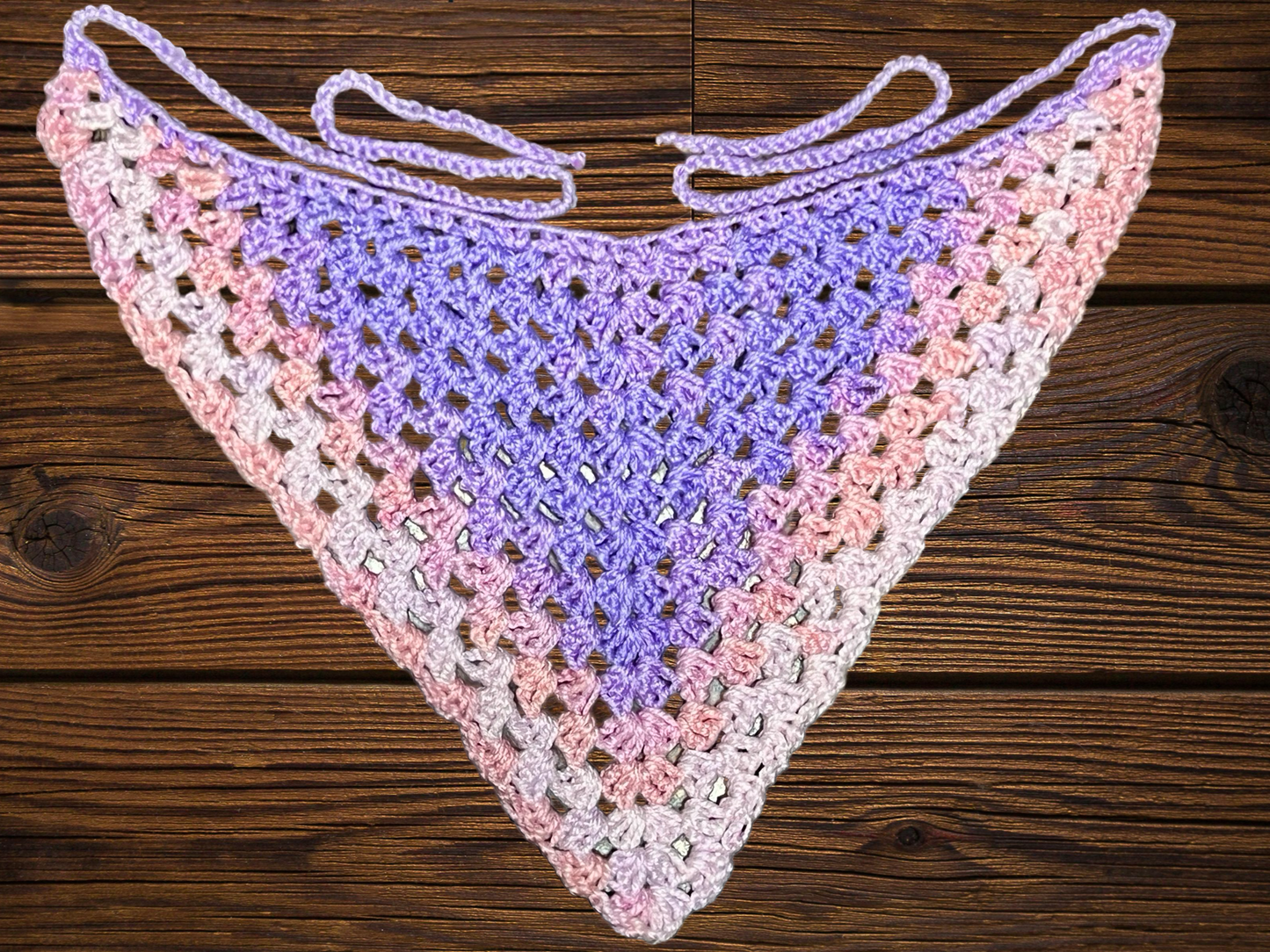 Pinnacles Crochet Bandana