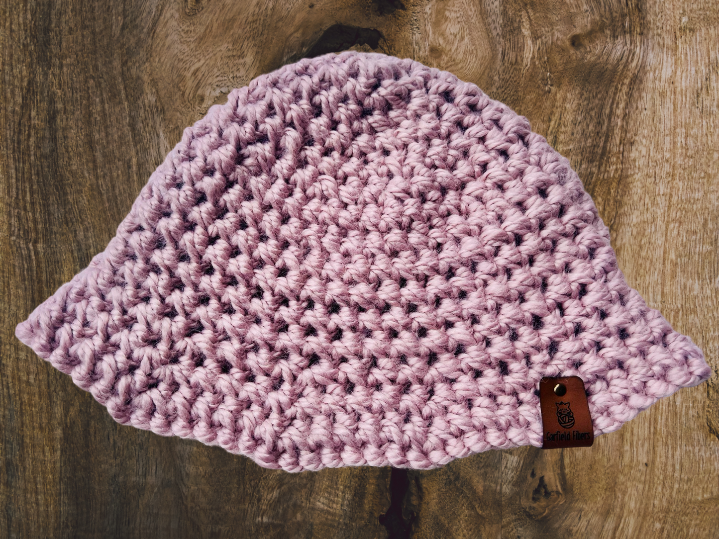 Rose Crochet Bucket Hat