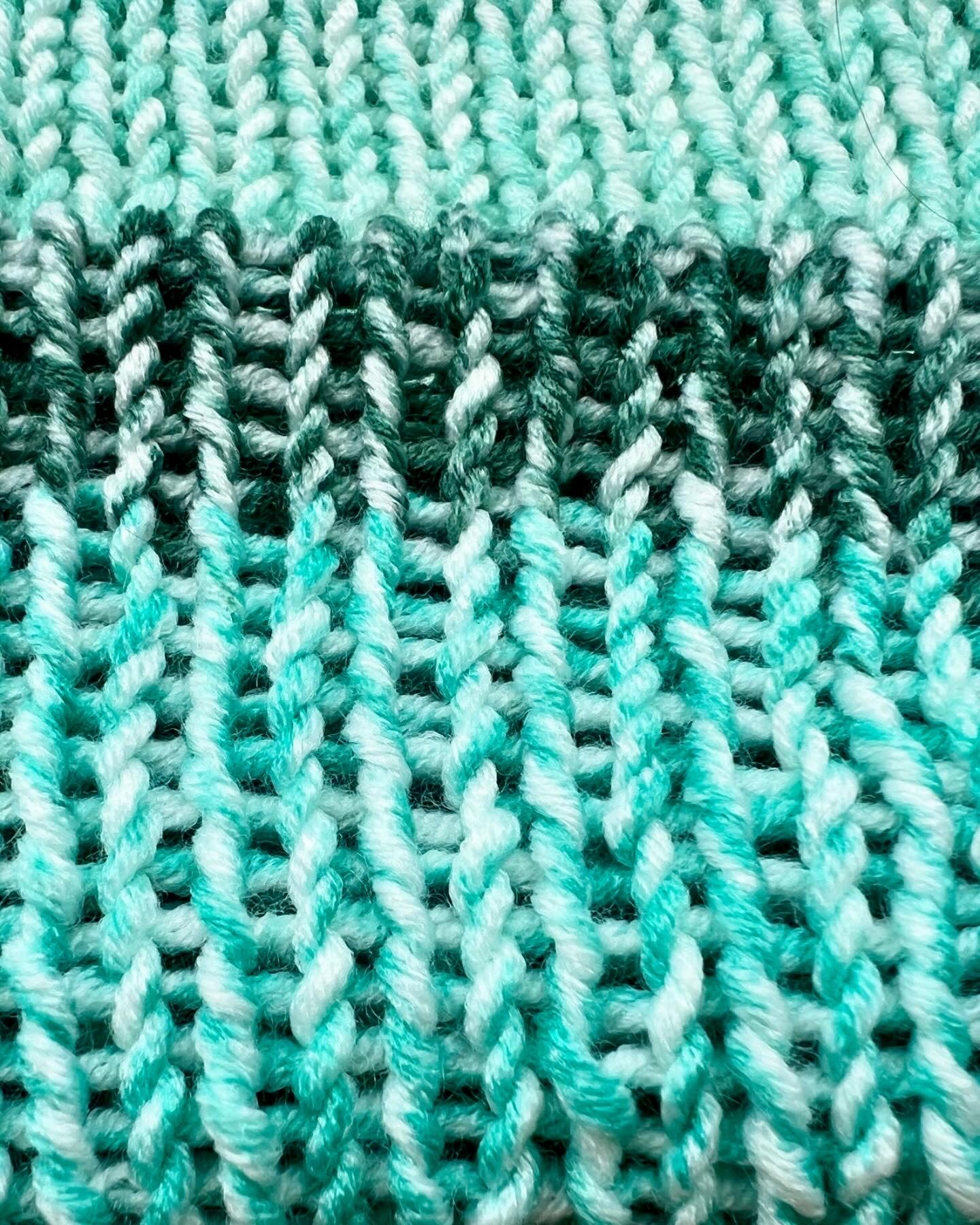 Seafoam Reversible Knit Beanie