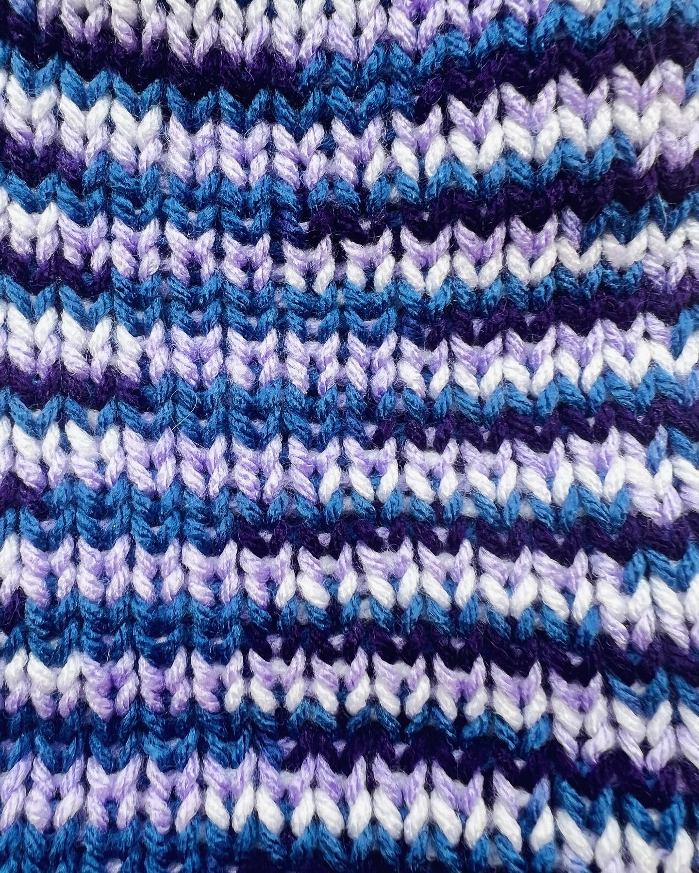 Blueberry Reversible Knit Beanie