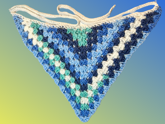 Seabreeze Crochet Bandana