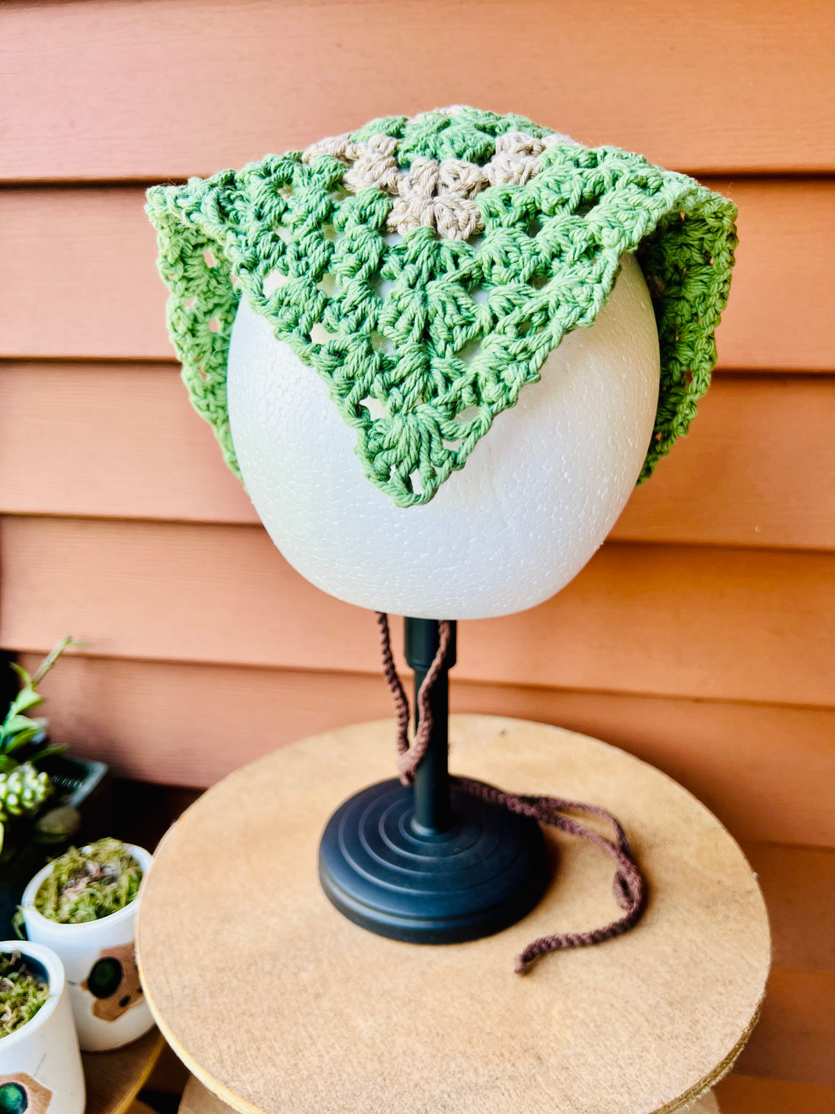 Forest Crochet Bandana