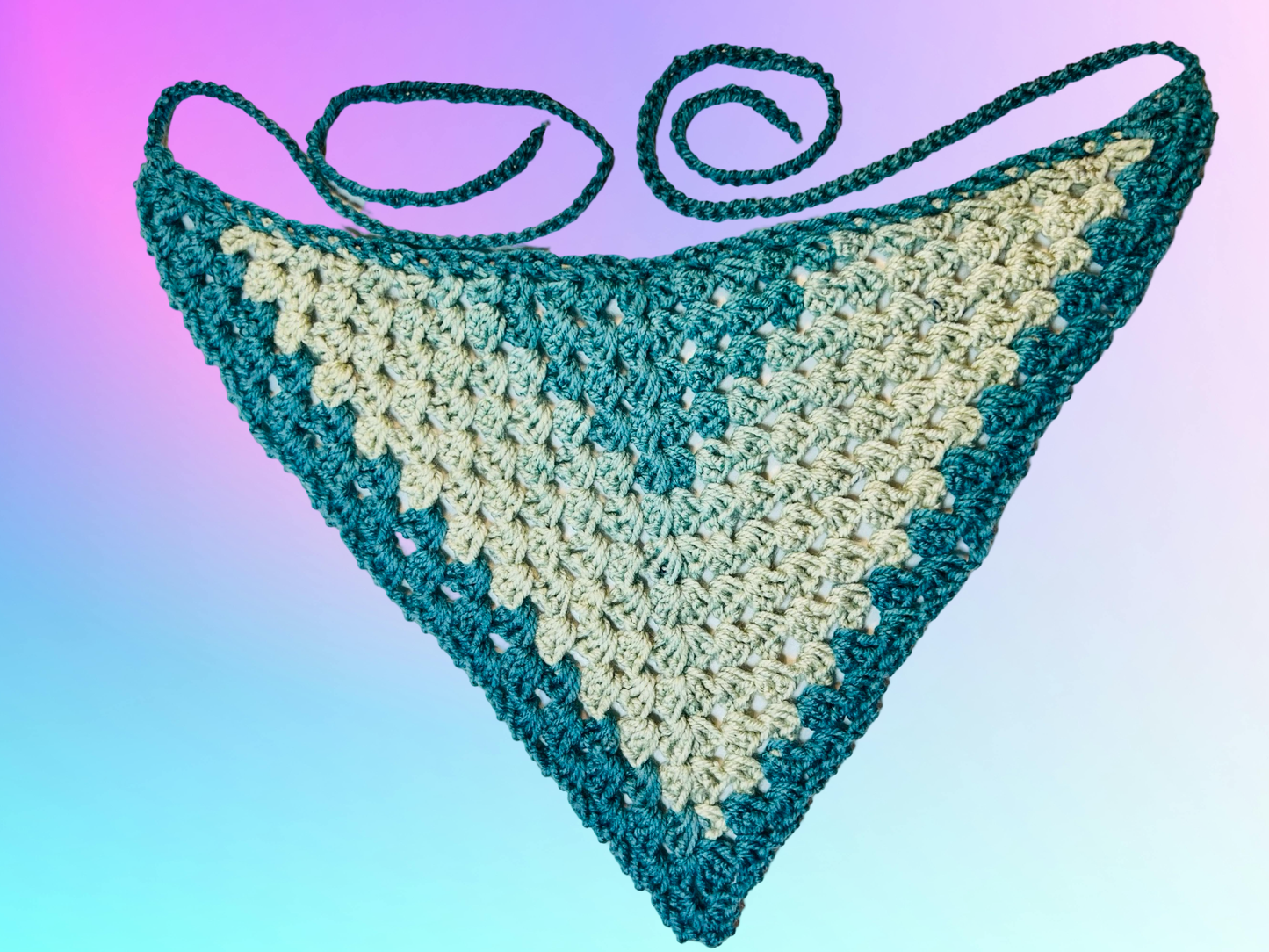 Shoreline Crochet Bandana