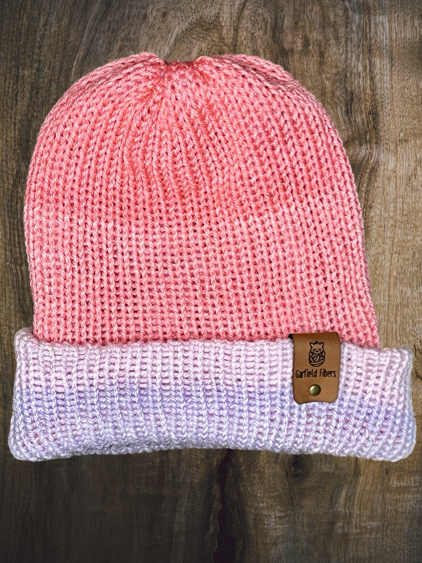 Sunset Reversible Knit Beanie