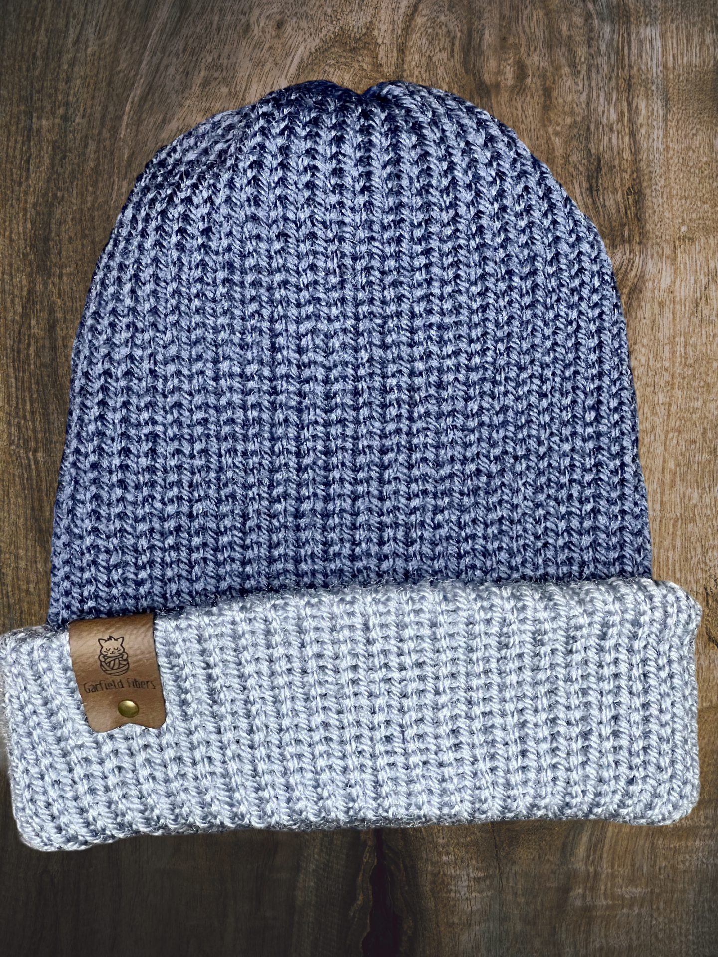 Smoke Reversible Knit Beanie