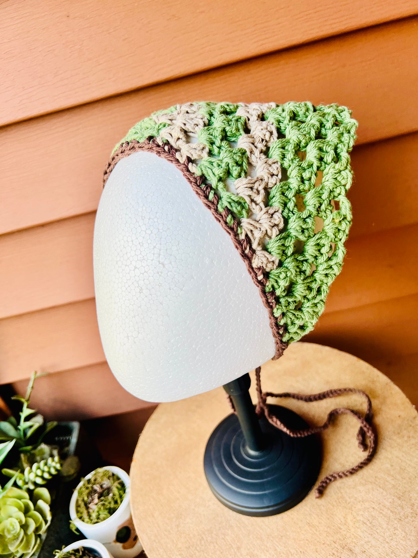 Forest Crochet Bandana