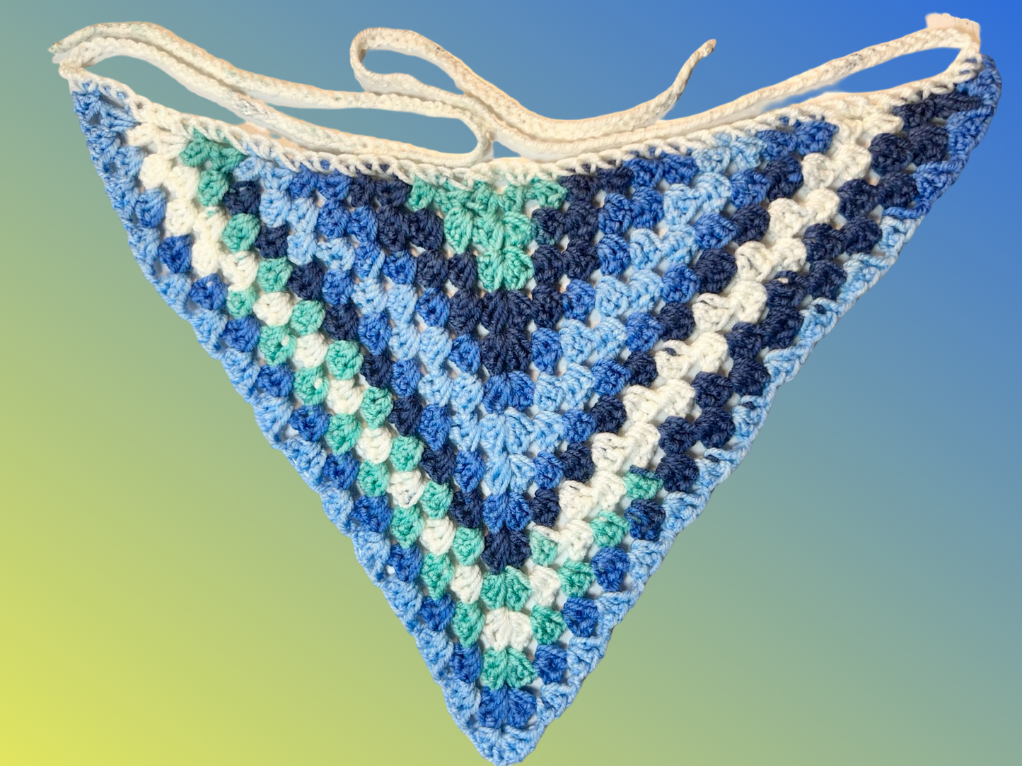 Seabreeze Crochet Bandana