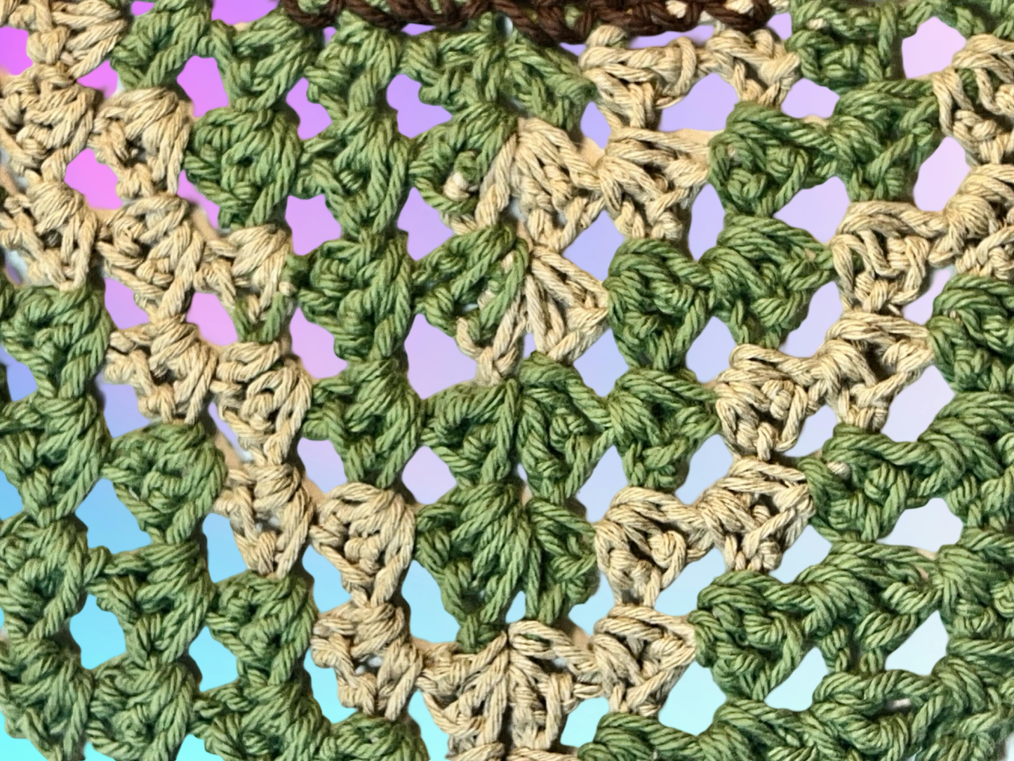 Forest Crochet Bandana