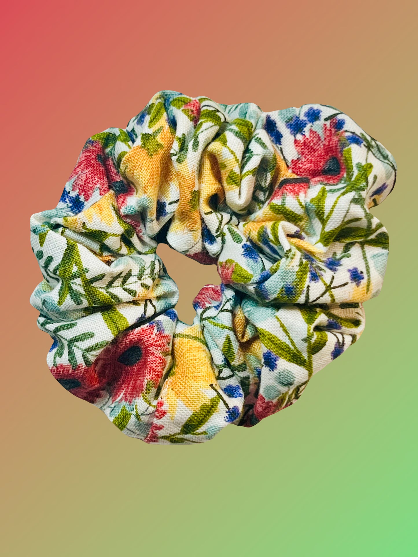 Floral Scrunchie