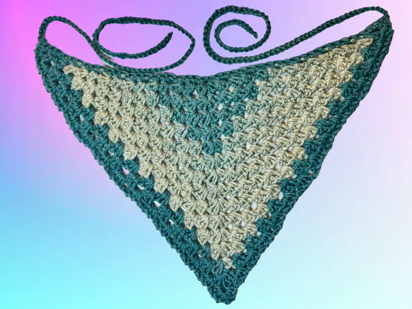 Shoreline Crochet Bandana