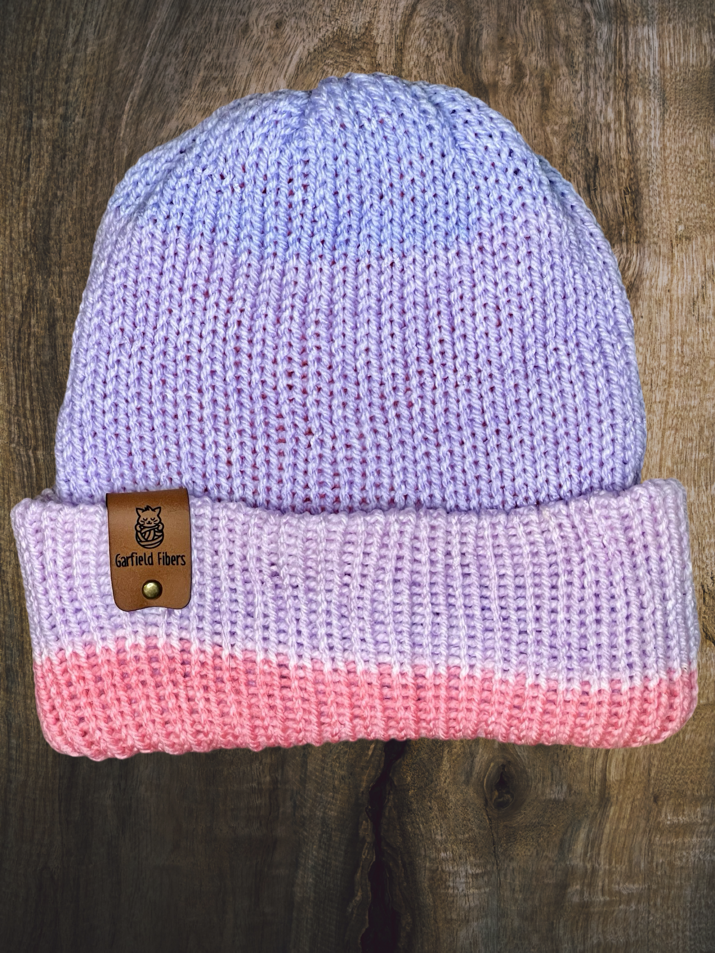 Sunset Reversible Knit Beanie