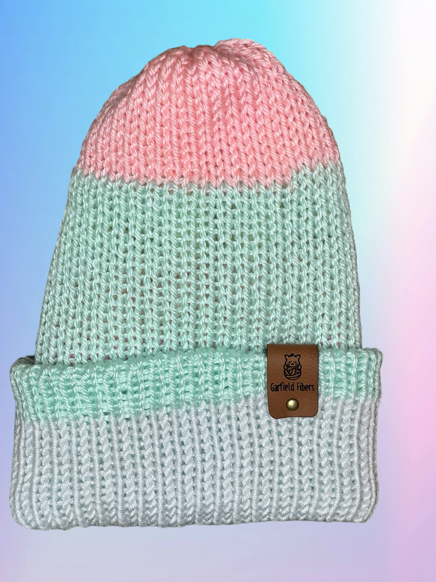 April Reversible Knit Beanie