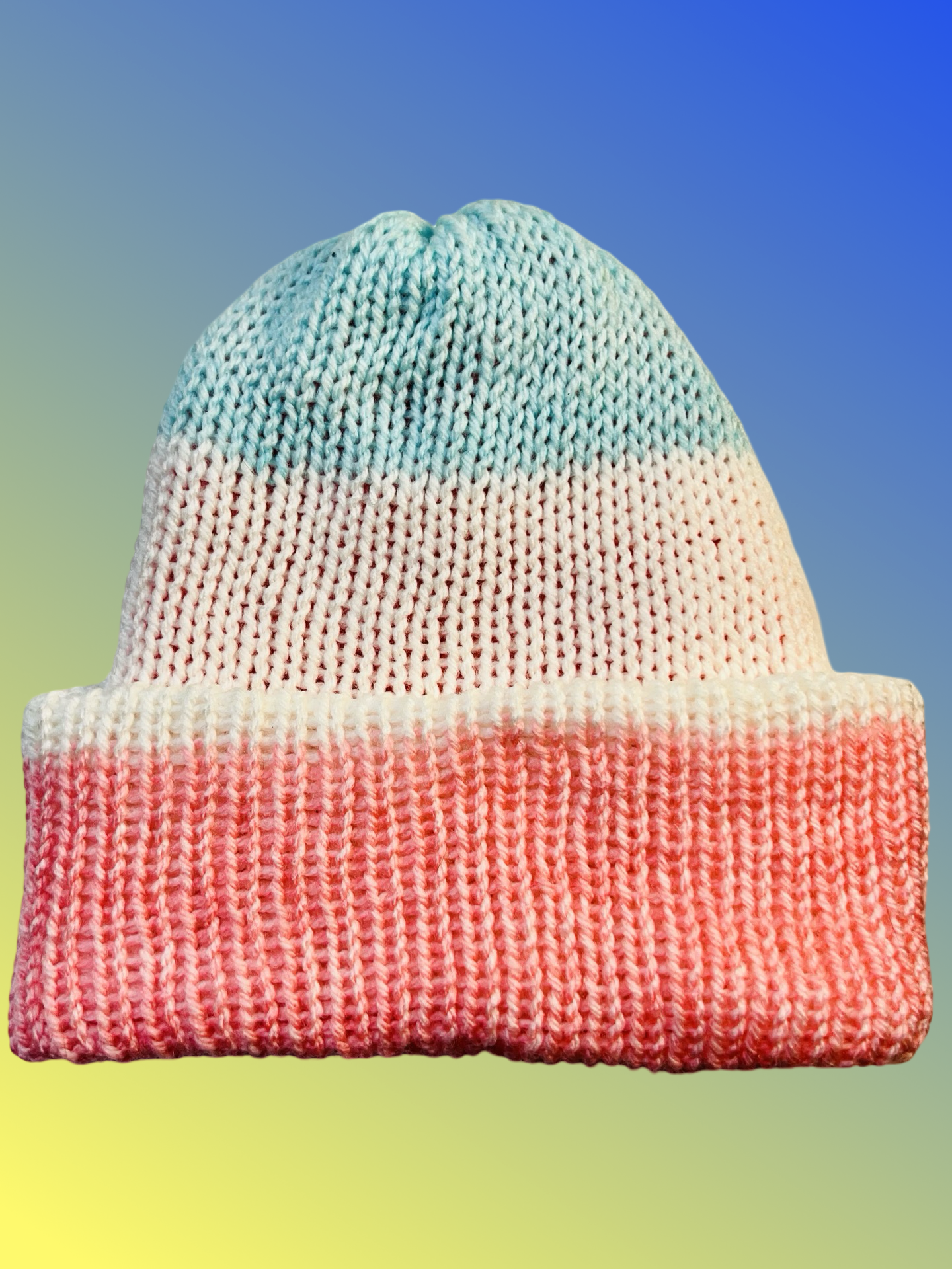 Summer Breeze Reversible Knit Beanie