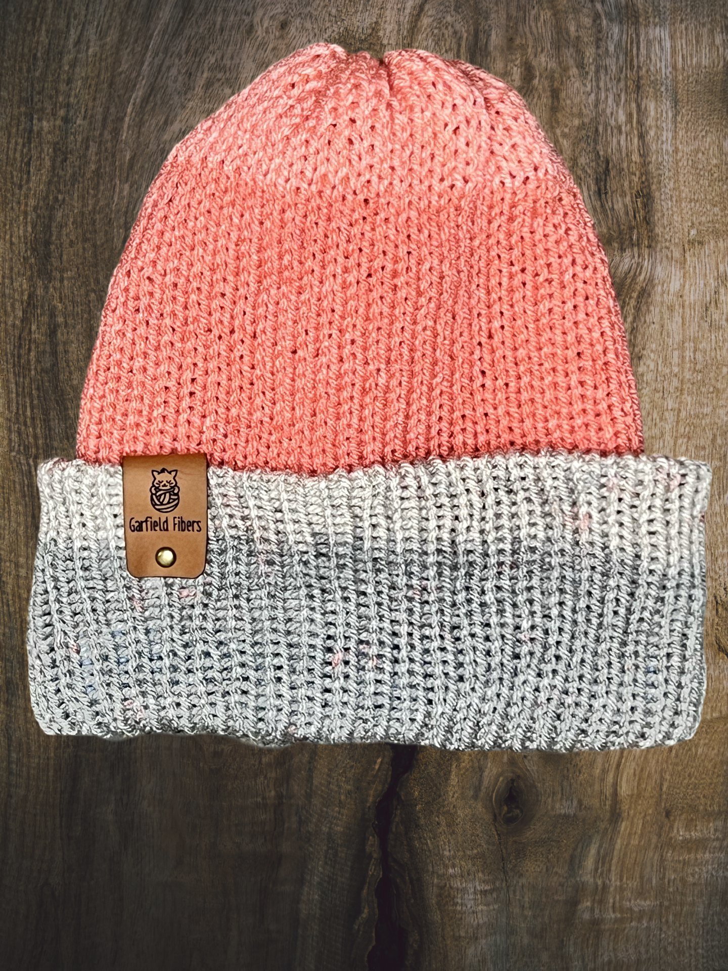 Summer Skies Reversible Knit Beanie