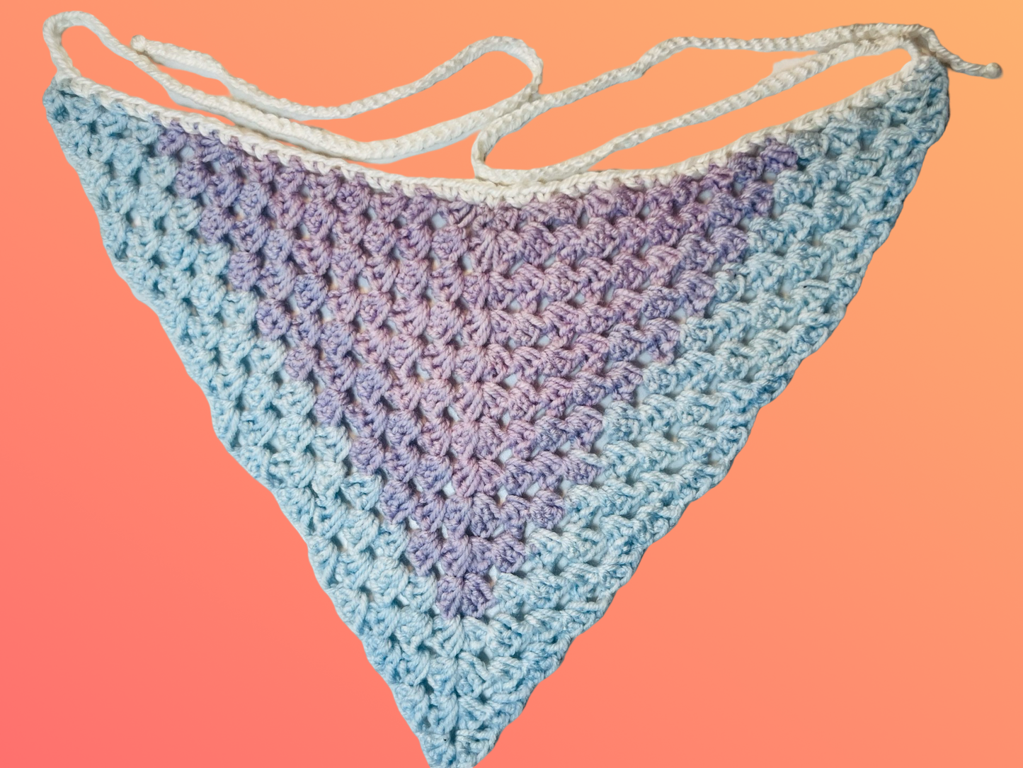 Sunrise Crochet Bandana