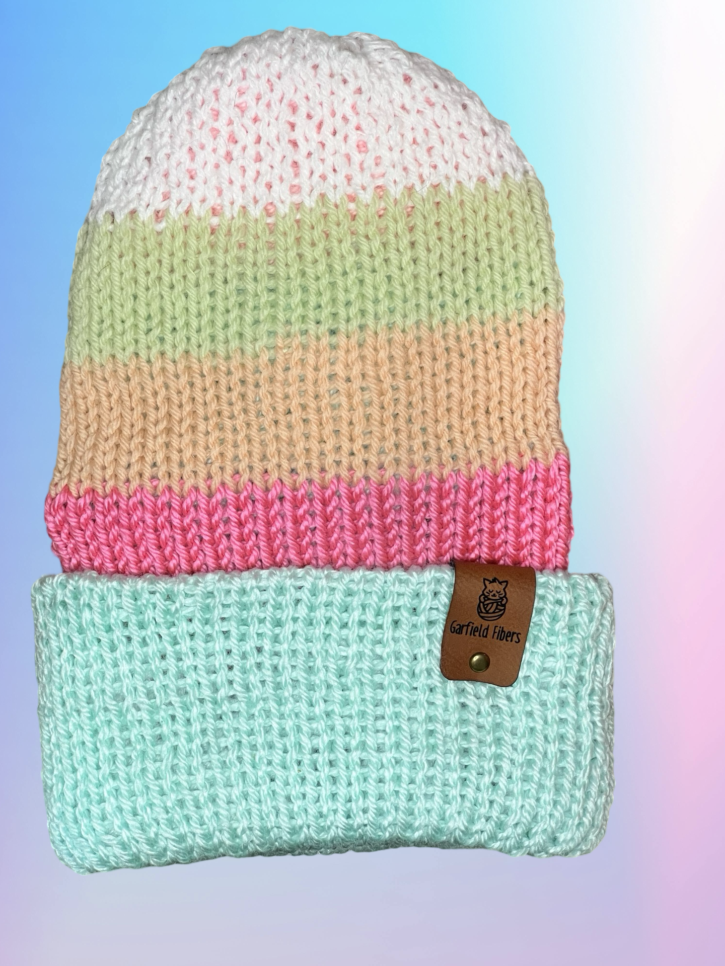 April Reversible Knit Beanie