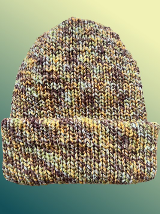 Mushroom Reversible Knit Beanie