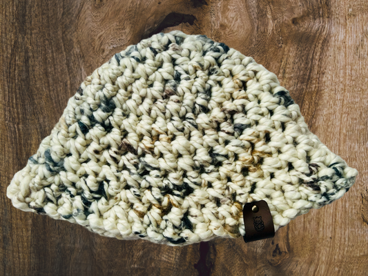 Strata Wool Crochet Bucket Hat