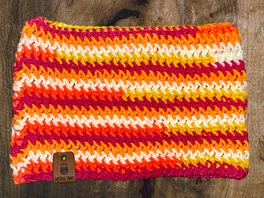 Sunrise Crochet Cat Ear Beanie
