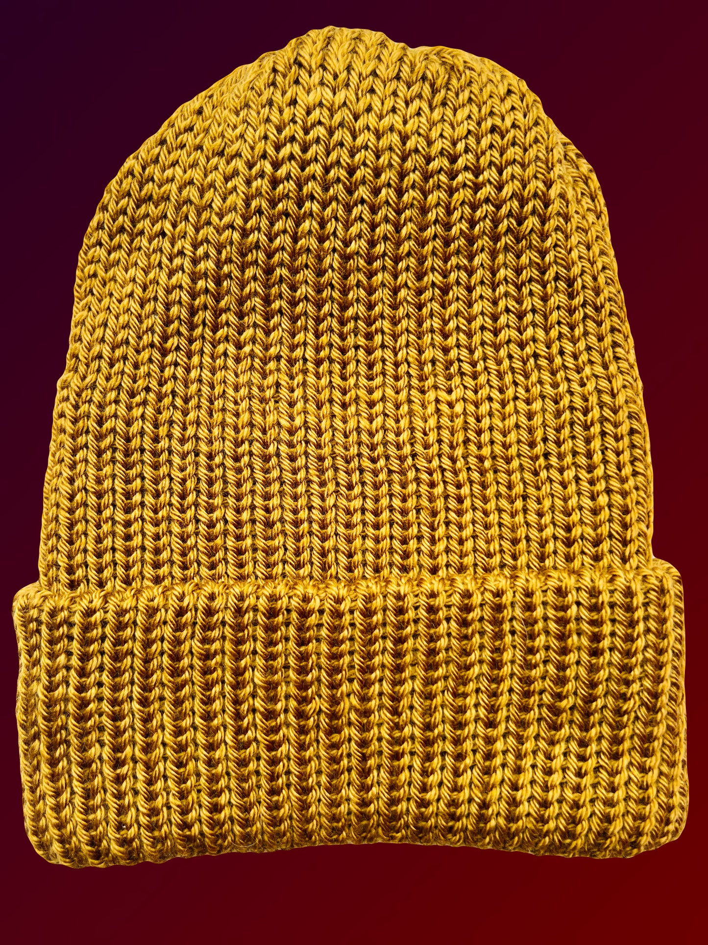 Heartland Gold Reversible Knit Beanie