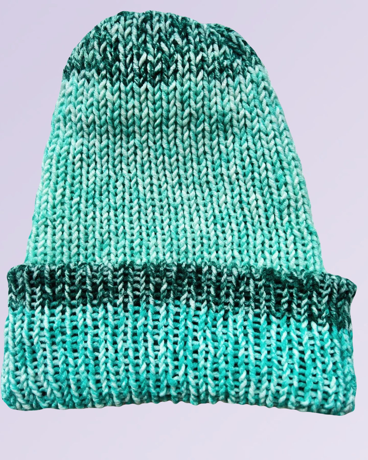 Seafoam Reversible Knit Beanie