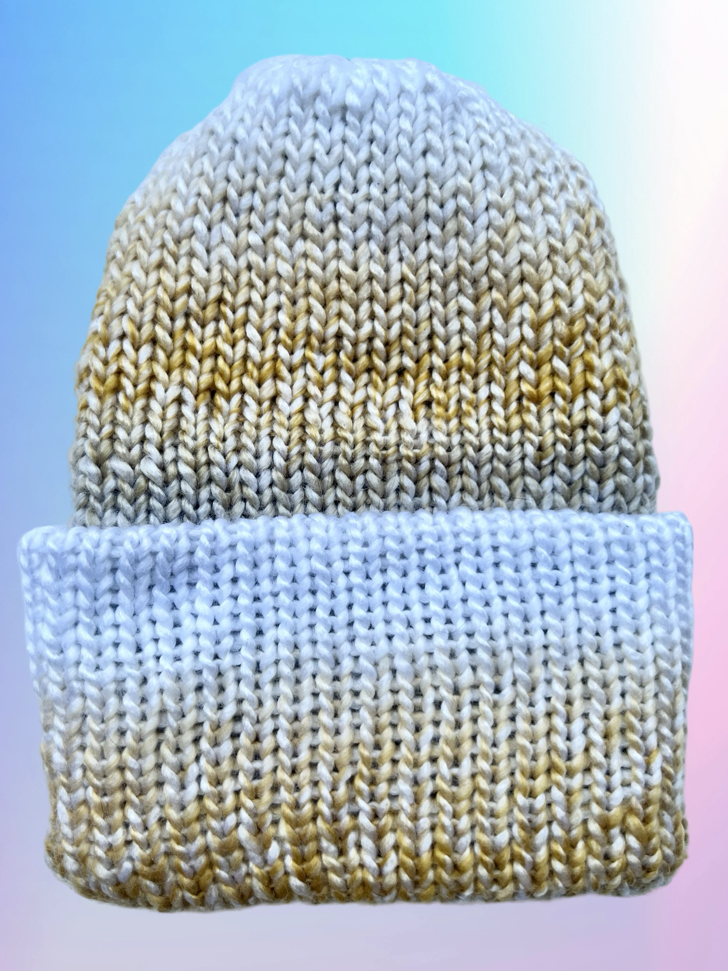 Honey Reversible Knit Beanie