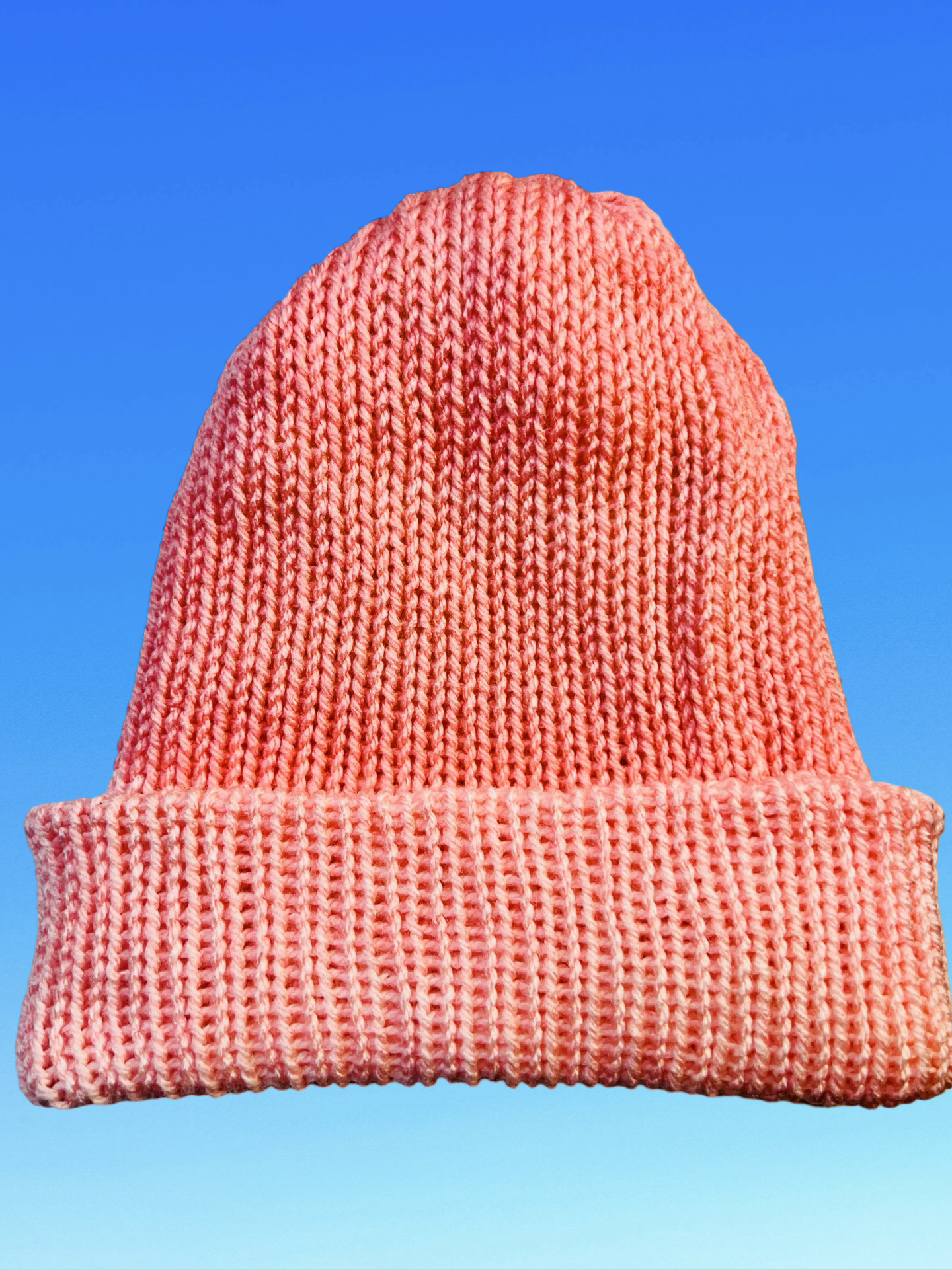 Pink Lemonade Reversible Knit Beanie