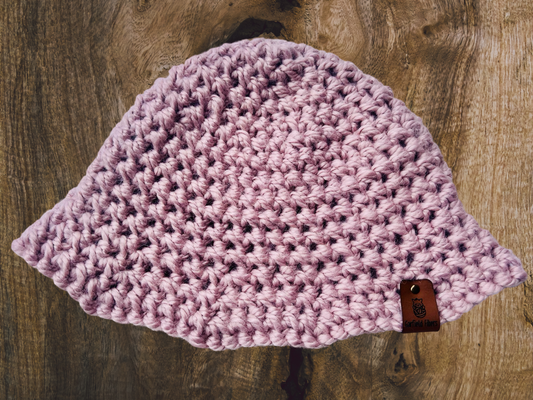 Rose Crochet Bucket Hat